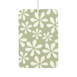 Ambientador Patrón de Flor Moderno Chic Verde Salvia Femenino 
