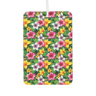 Ambientador Patrón de flores y hojas multicolores-57577