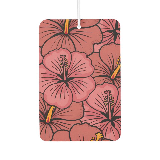 Ambientador Patrón de hibiscus cutáneo (Anverso)