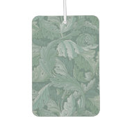 Ambientador Patrón de hoja de acanto azul turquesa de William
