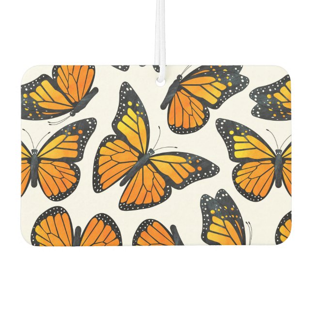 Ambientador Patrón de mariposa monarca (Anverso)