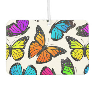 Ambientador Patrón de mariposa monarca arco iris