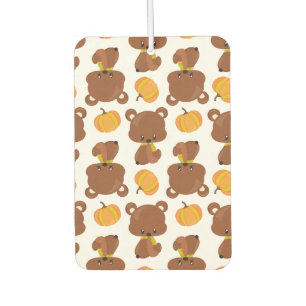 Ambientador Patrón De Osos, Osos Cubiertos, Caída, Calabazas