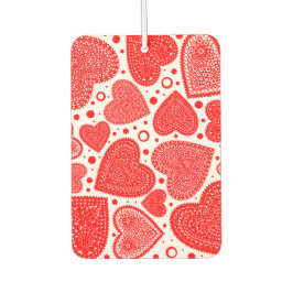 Ambientador Patrón Fancy Red Hearts