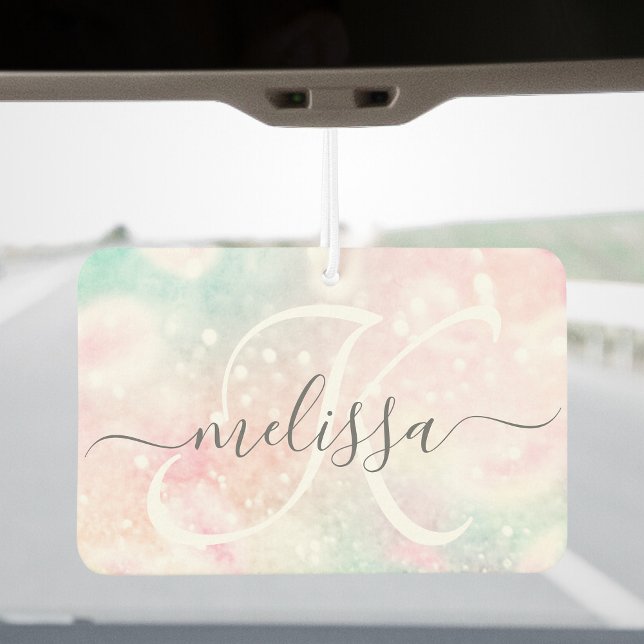 Ambientador Patrón Girly del Purpurina rosa de Glam Pastel (Subido por el creador)