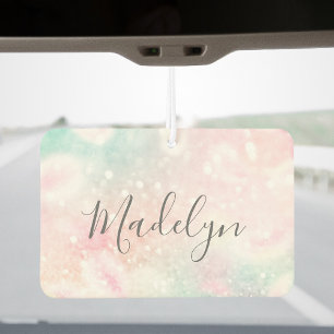 Ambientador Patrón Girly del Purpurina rosa de Glam Pastel