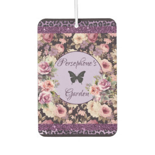 Ambientador Patrón mixto rosa y morado floral