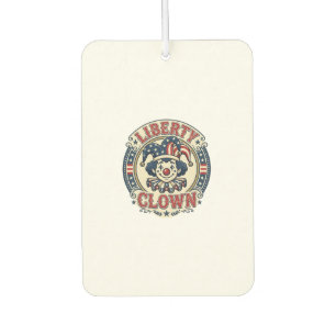 Ambientador Payaso de la Libertad Patriótico Patriótico Clownc