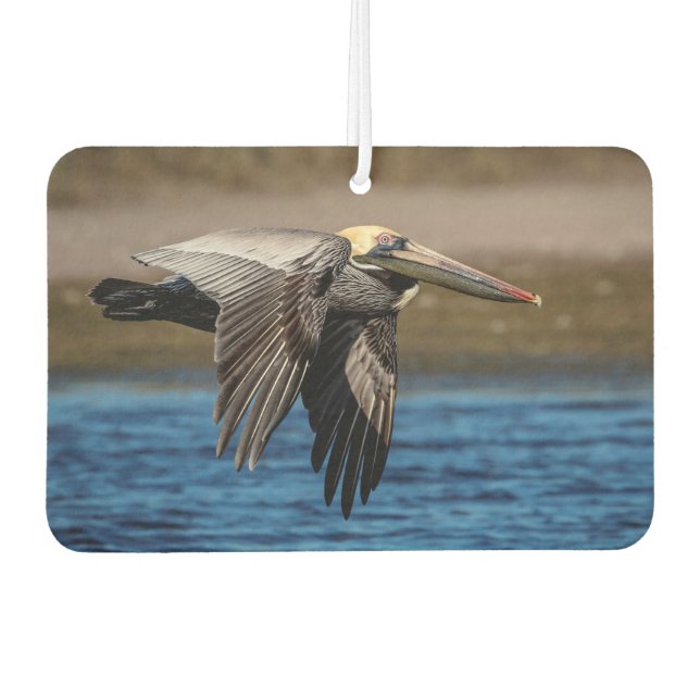 Ambientador Pelícano en vuelo (Anverso)