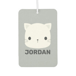 Ambientador Pequeño gato con nombre personalizado