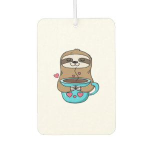 Ambientador Perezoso Chibi Amante del Café � Perezoso Kawaii A