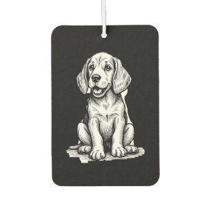Ambientador Perrito beagle adorable, familia amante de los ani