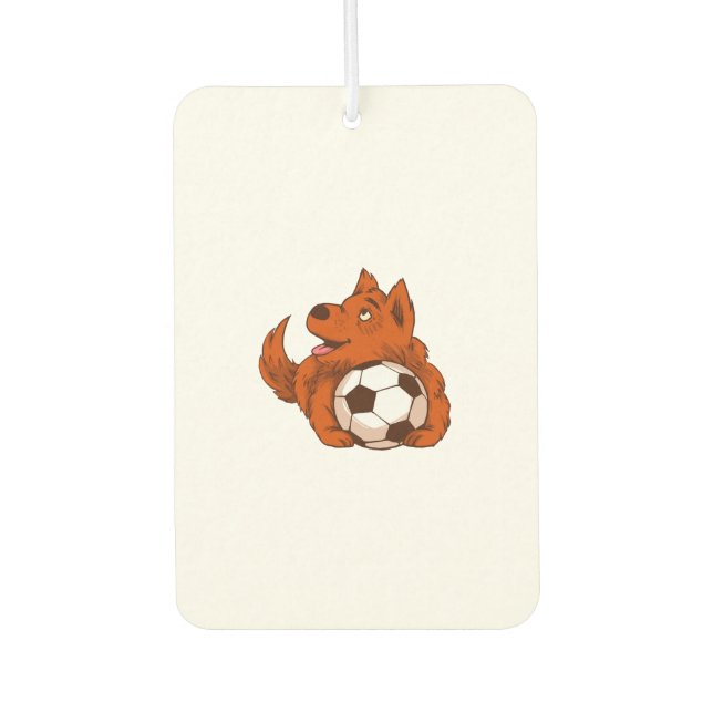 Ambientador Perro de fútbol (Anverso)