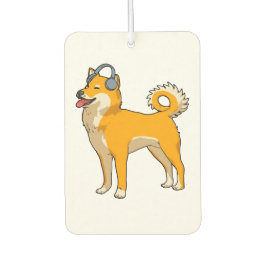 Ambientador Perro escuchando música