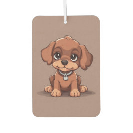 Ambientador Perro marrón lindo