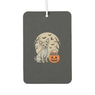 Ambientador Perro Momia de Halloween y Dulces de Calabaza