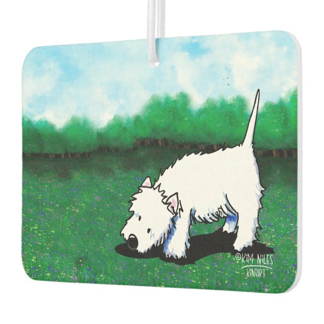Ambientador Perro Westie (Izquierda)