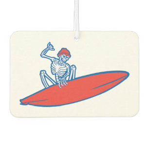Ambientador Persona que practica surf esquelética