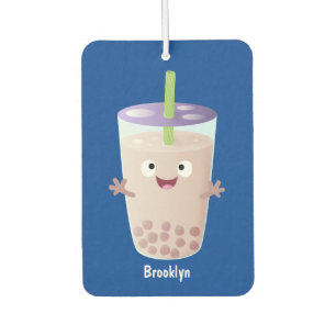 Ambientador Personaje de dibujos animados de Cute happy bubble