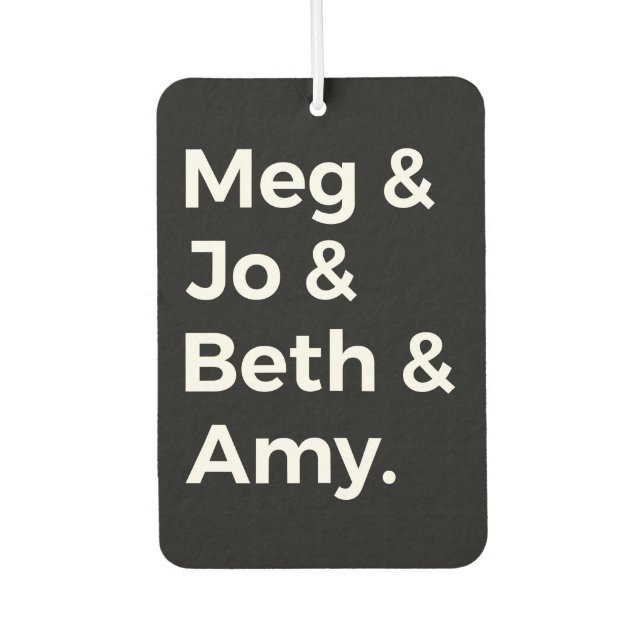 Ambientador Personajes de mujeres pequeñas I (Anverso)