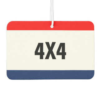 Ambientador Personalizable de promoción 4X4 para el concesiona
