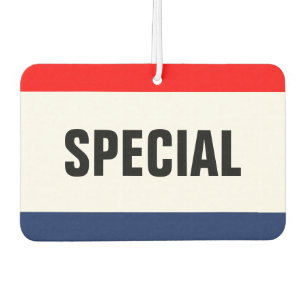 Ambientador Personalizable de promoción especial para el conce