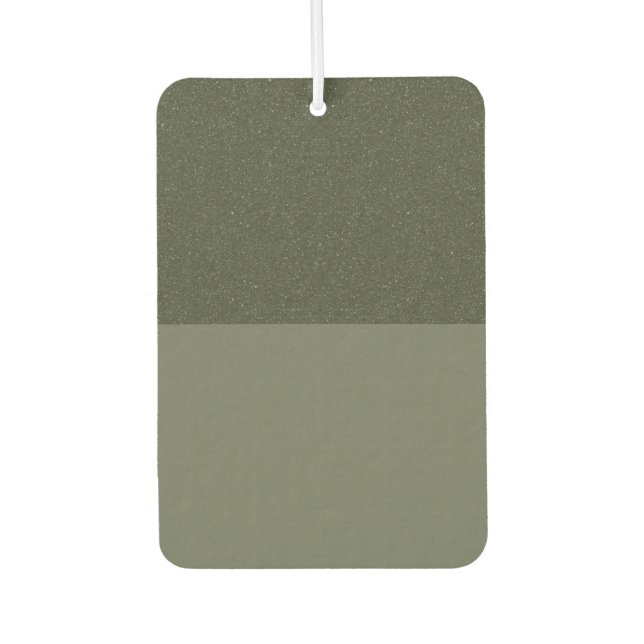 Ambientador Personalizable Moss Green Air Freshener (Anverso)
