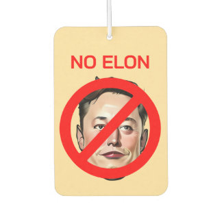Ambientador PERSONALIZABLE No Elon Air Freshener