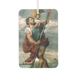 Ambientador Personalizable Saint Christopher Air Freshener