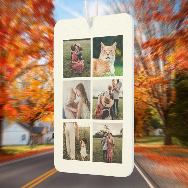 AMBIENTADOR PERSONALIZADO 6 COLLAGE DE FOTOS (Subido por el creador)