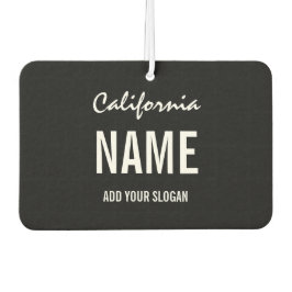 Ambientador Personalizado Air Freshener - Estado de la placa d