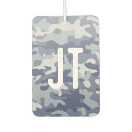 Ambientador Personalizado Air Freshener - Iniciales de camufla