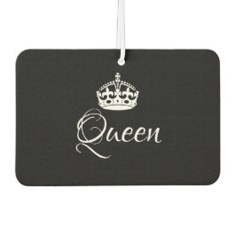 Ambientador Personalizado Air Freshener - Reina Corona Negra