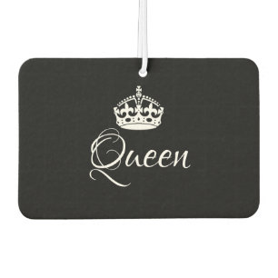 Ambientador Personalizado Air Freshener - Reina Corona Negra