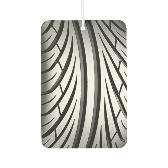 Ambientador Personalizado Air Freshener - Tire Tread (Anverso)