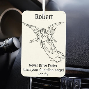 Ambientador personalizado ángel de la guarda