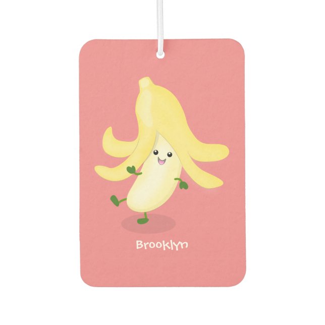 Ambientador Personalizado bananero Cute kawaii (Anverso)