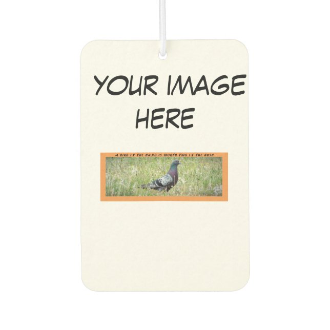 Ambientador personalizado coche Air Freshener (Anverso)