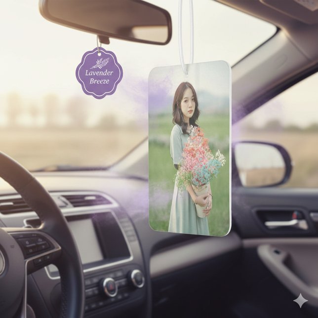Ambientador personalizado con tu foto (Custom Scented Freshener with Your Photo)