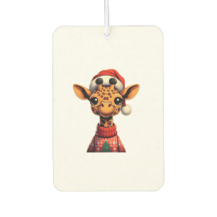 Ambientador Personalizado Cuidado Giraffe Con Navidades De San