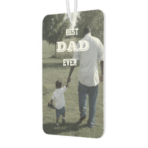 Ambientador Personalizado Cute Foto Mejor Papá Nunca