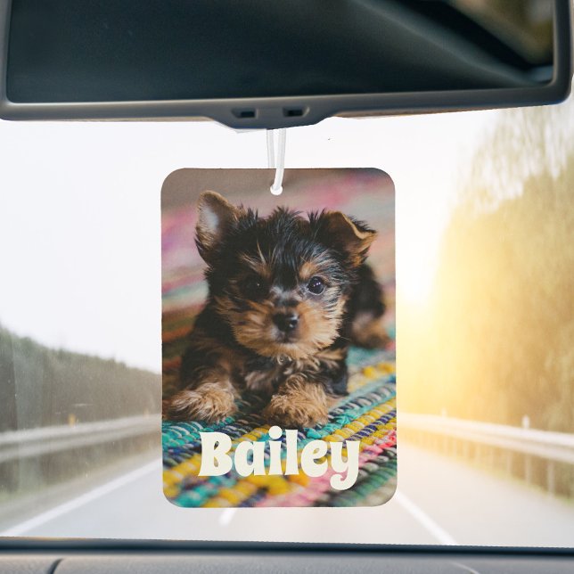 Ambientador Personalizado Cute Mascota Foto (Subido por el creador)