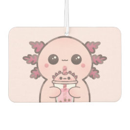 Ambientador Personalizado de Cute Kawaii Axolotl