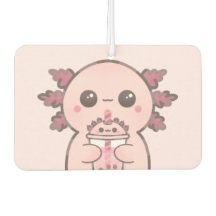 Ambientador Personalizado de Cute Kawaii Axolotl