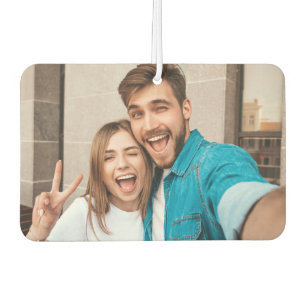 Ambientador Personalizado de dos caras fotocoche Air Freshener
