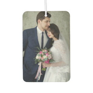 Ambientador Personalizado de dos caras fotocoche Air Freshener