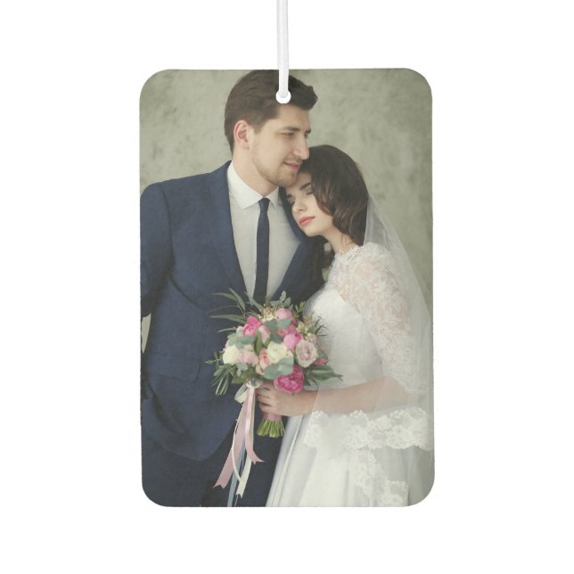 Ambientador Personalizado de dos caras fotocoche Air Freshener (Anverso)