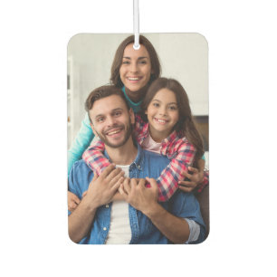 Ambientador Personalizado de dos caras fotocoche Air Freshener