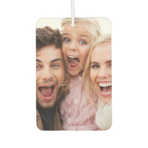 Ambientador Personalizado de dos fotos de doble cara