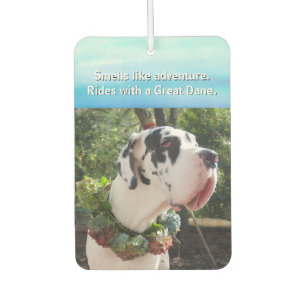 Ambientador personalizado de fotografía de perros